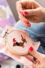 Load image into Gallery viewer, Christmas Dachshund Cross Stitch Kit