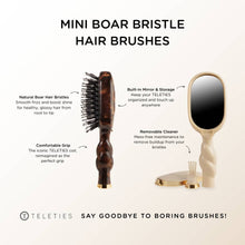 Load image into Gallery viewer, Mini Boar Brush | Tortoise