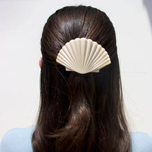Load image into Gallery viewer, Shimmering Shell | Medium | Flat Hair Clip