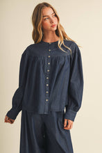 Load image into Gallery viewer, Coley Denim Blouse