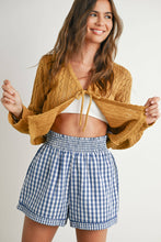 Load image into Gallery viewer, Gracie Gingham Shorts