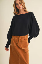 Load image into Gallery viewer, Jaslyn Pullover - Black