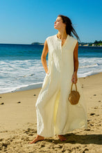 Load image into Gallery viewer, Layla Sleeveless Jumpsuit - Cream