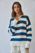 Load image into Gallery viewer, Navy Sweater