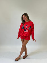 Load image into Gallery viewer, USA Oversized Sweatshirt