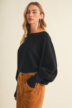 Load image into Gallery viewer, Jaslyn Pullover - Black