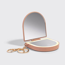 Load image into Gallery viewer, Terracotta Compact Mirror Keychain