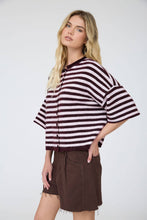 Load image into Gallery viewer, Josephine Cardigan - Burgundy