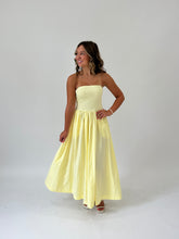 Load image into Gallery viewer, Romy Dress- Pale Yellow