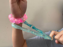 Load image into Gallery viewer, Feelzies™ Original Squishy Bracelet: Lavender Sparkle