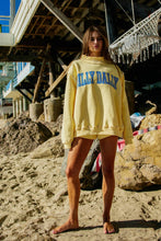 Load image into Gallery viewer, Dilly Dally Reversible Mockneck Sweatshirt: Butter Yellow