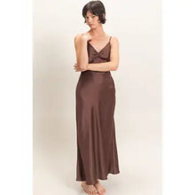 Load image into Gallery viewer, Lux Satin Maxi Dress
