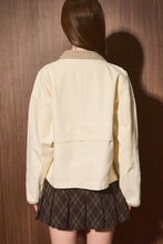 Load image into Gallery viewer, Warren Shacket - Cream/Brown