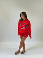 Load image into Gallery viewer, USA Oversized Sweatshirt