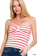 Load image into Gallery viewer, Ada Tube Top- Striped