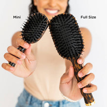 Load image into Gallery viewer, Mini Boar Brush | Tortoise