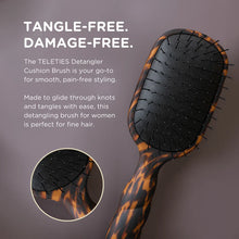 Load image into Gallery viewer, TELETIES Detangler Hair Brush for Fine Hair – Tortoise