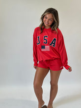 Load image into Gallery viewer, USA Oversized Sweatshirt