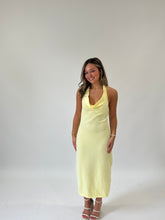 Load image into Gallery viewer, Lemon Midi Dress