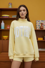 Load image into Gallery viewer, MOTHER Embroidered Mock Neck Sweatshirt