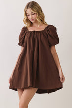 Load image into Gallery viewer, Gannon Mini Dress - Chocolate
