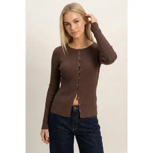 Load image into Gallery viewer, Vada Button Cardigan