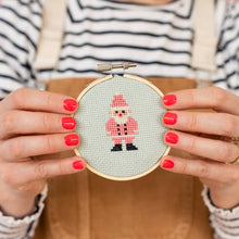 Load image into Gallery viewer, Christmas Santa Cross Stitch Kit