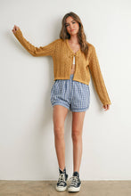 Load image into Gallery viewer, Gracie Gingham Shorts