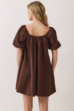 Load image into Gallery viewer, Gannon Mini Dress - Chocolate