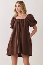 Load image into Gallery viewer, Gannon Mini Dress - Chocolate