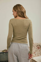Load image into Gallery viewer, Opal Top - Light Olive