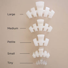 Load image into Gallery viewer, Classic | Coconut White | Petite | Claw Clip