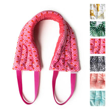 Load image into Gallery viewer, Lemon Lavender Hot Stuff Heated Neck Wrap