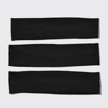 Load image into Gallery viewer, Recycled Active Headbands 3pc Set- Black