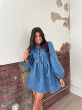 Load image into Gallery viewer, Maddie Denim Dress
