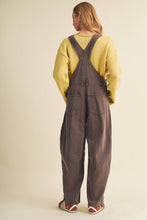 Load image into Gallery viewer, Cecilla Overalls- Cocoa Powder
