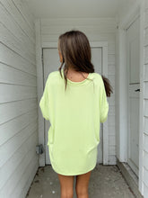 Load image into Gallery viewer, Lemon Lime Biker Shorts Set
