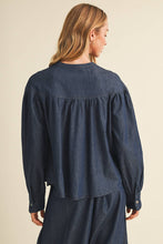 Load image into Gallery viewer, Coley Denim Blouse
