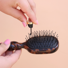 Load image into Gallery viewer, Mini Detangler Brush for Medium Hair - Tortoise
