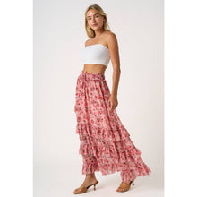 Load image into Gallery viewer, Rose Maxi Skirt
