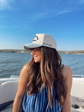 Load image into Gallery viewer, United States of America - Denim Blue Vintage Trucker Hat
