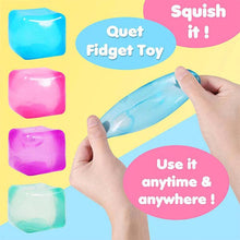 Load image into Gallery viewer, SugarSqueez Cube Squishy Fidget Sugar Stress Ball (1pc) Assorted Colors
