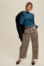 Load image into Gallery viewer, Zina Zebra Jeans
