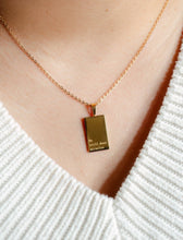 Load image into Gallery viewer, 18kt Gold He still does miracles necklace
