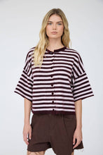 Load image into Gallery viewer, Josephine Cardigan - Burgundy
