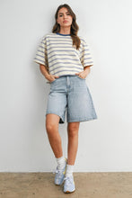 Load image into Gallery viewer, Cara Tee - Navy

