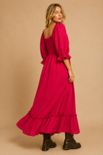 Load image into Gallery viewer, Gabby Maxi Dress-Hunter Green

