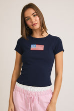 Load image into Gallery viewer, America Tee- Navy
