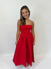 Load image into Gallery viewer, Romy Dress- Red
