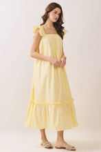 Load image into Gallery viewer, Lani Midi Dress - Butter Yellow
